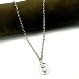 Collana Medaglia Sacro Cuore Argento925