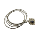 Bracciale 5 fili mina anni 60' silver