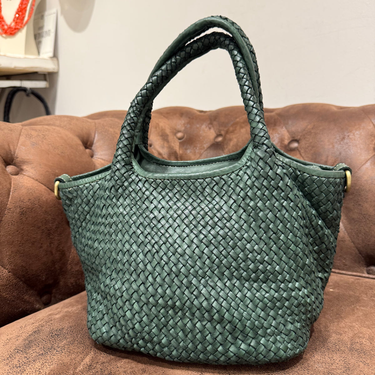 Borsa Hermione big Verde foresta