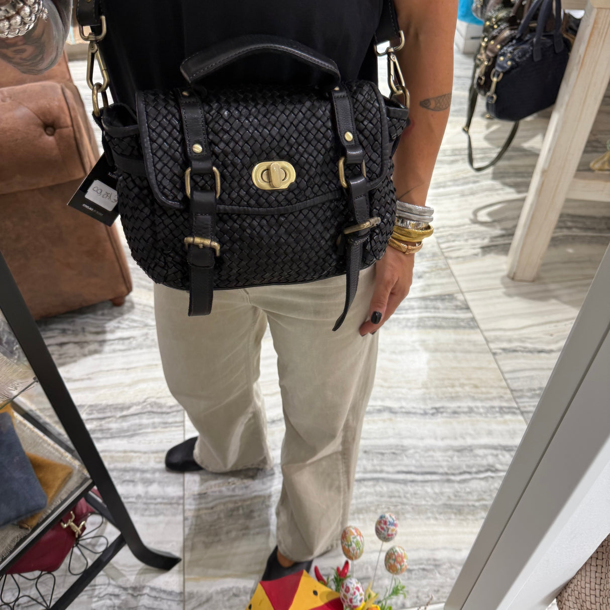Borsa Dobby Nera