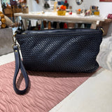 Pochette Intreccio Blu