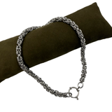 COLLANA BIZANTINA SMALL GANCIO AD ANELLO