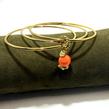 Bracciale rigido 3 fili Campanella