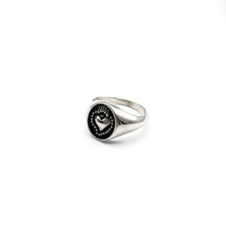 Anello Chevalier Cuore Sacro Argento925