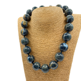 Collana sfere in Resina Multicolor Lunare Ottanio