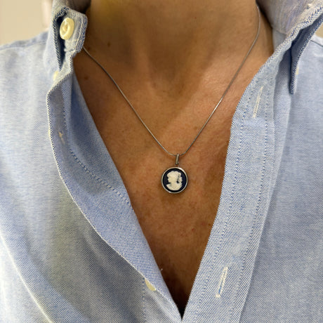 Collana Cammeo Argento925