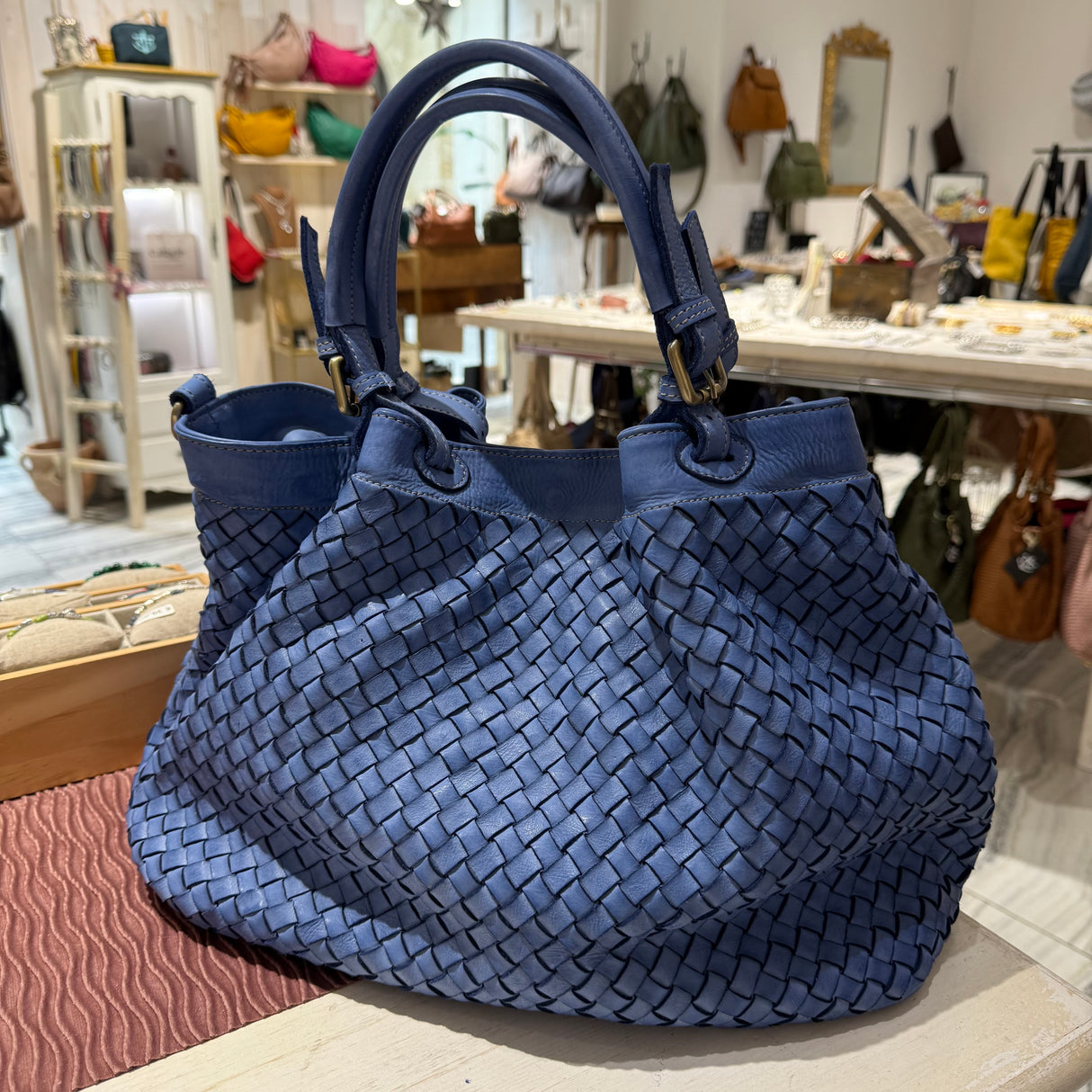 Borsa Intreccio Pervinca