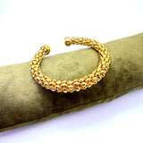 Bracciale Pop Corn Dorato