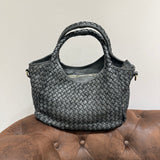 Borsa Intreccio Anita Grigio