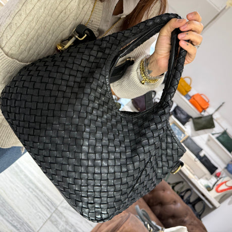 Borsa Intreccio Anita Black