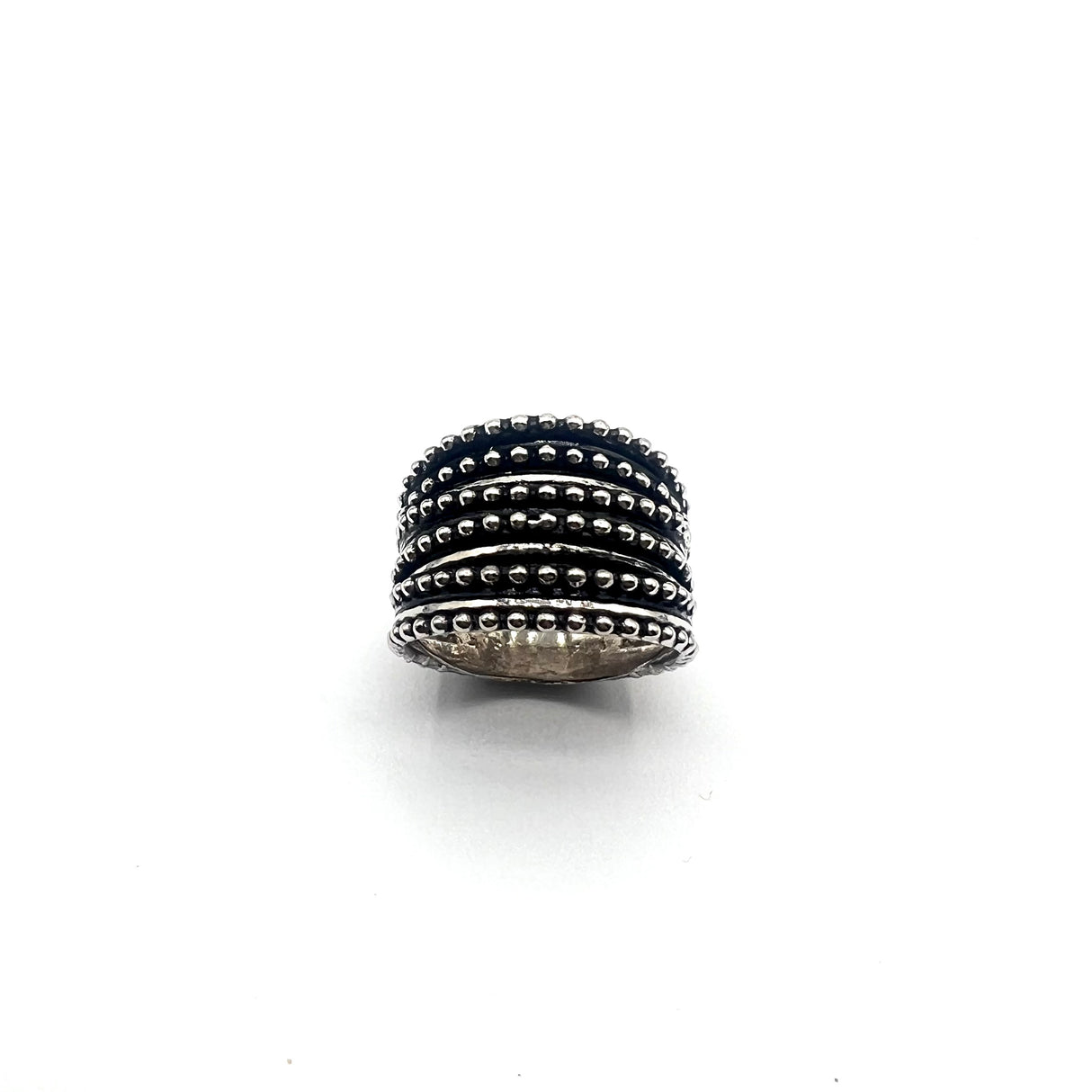 Anello Multifili Puntinato Argento925