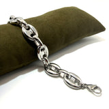Bracciale Catena Marinara acciaio Big