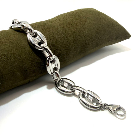 Bracciale Catena Marinara acciaio Big