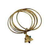 Bracciale 6 fili Lanterna Piramide