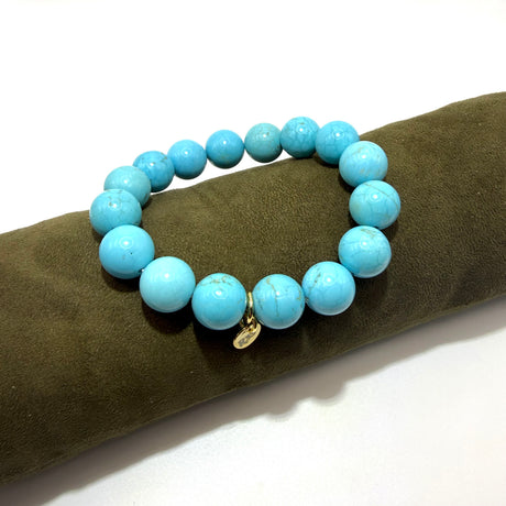 Bracciale Sfere Pasta di Turchese