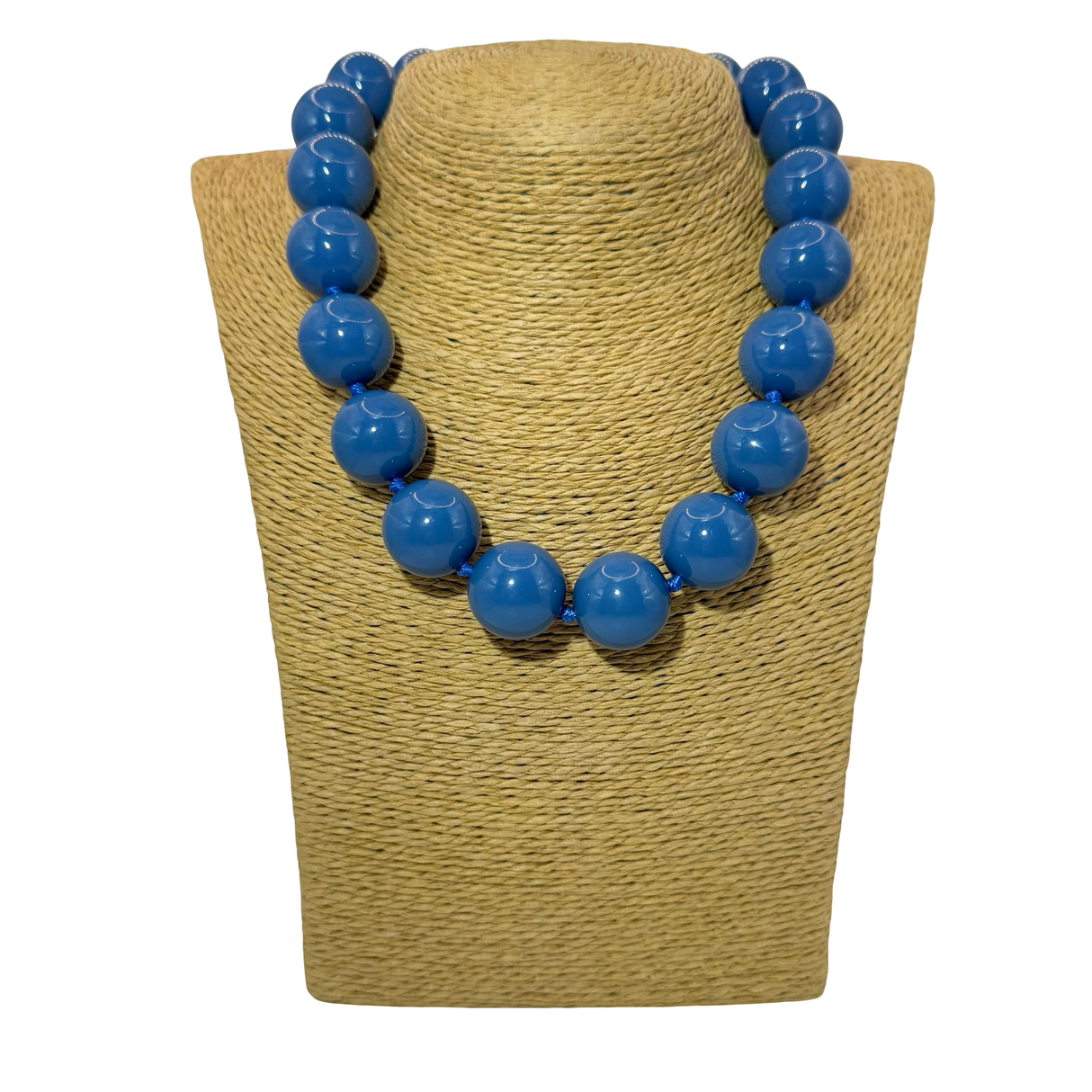 Collana Resina Indaco