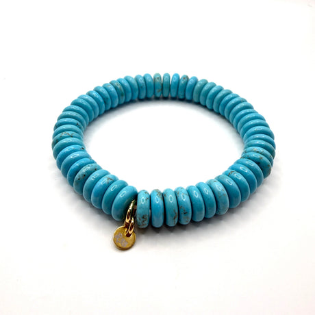 Bracciale Dischi Pasta di Turchese