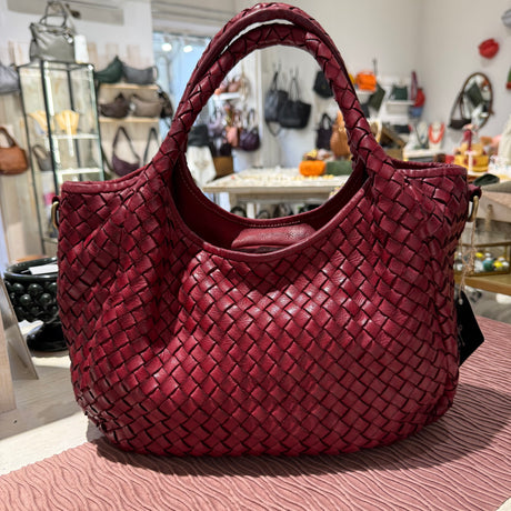 Borsa Intreccio Anita Vino