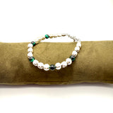 Bracciale Pepite Cubo Argento925 e Occhio di Tigre