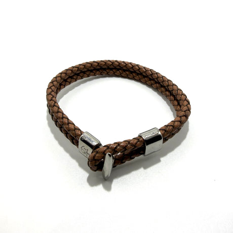 Bracciale Bitta in pelle neutro