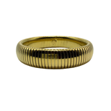 Bracciale Tubogas acciaio Dorato 1.6 cm