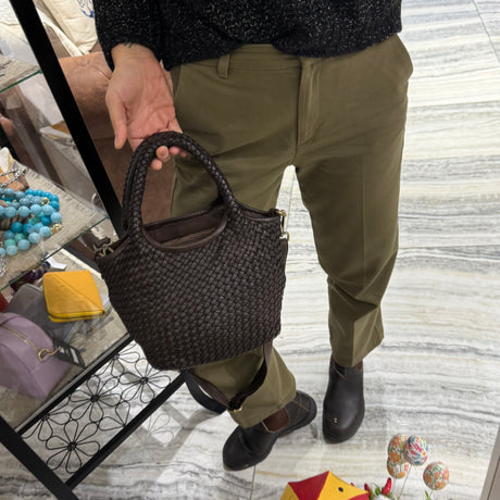 Borsa cestino Hermione small Testa di Moro