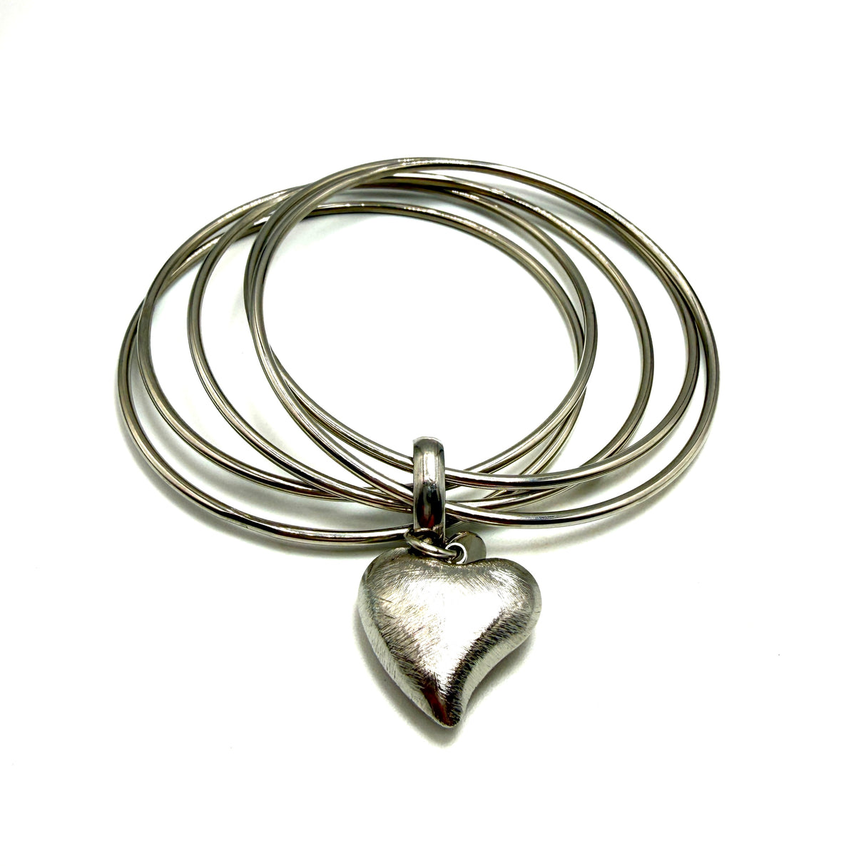 Bracciale 5 fili Cuore Acciaio inossidabile