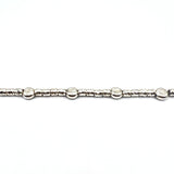 Bracciale pepite small alternate Argento925