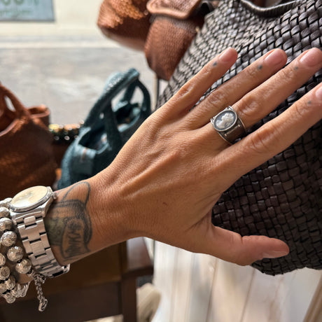 Cammeo Celeste Argento925