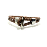 Bracciale Bitta in pelle neutro
