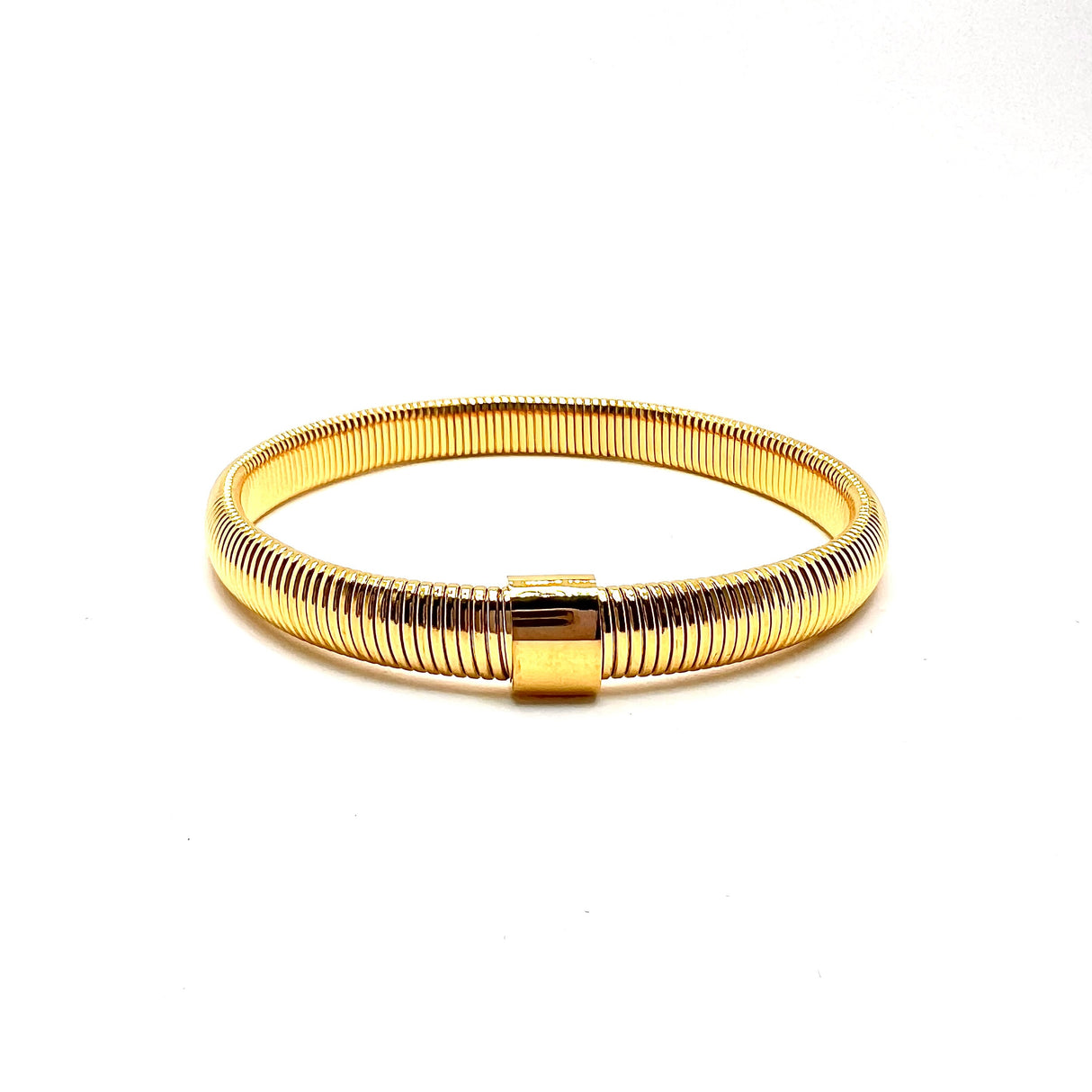 Coppia Bracciali Tubogas acciaio 0,8 mm Silver e Dorato