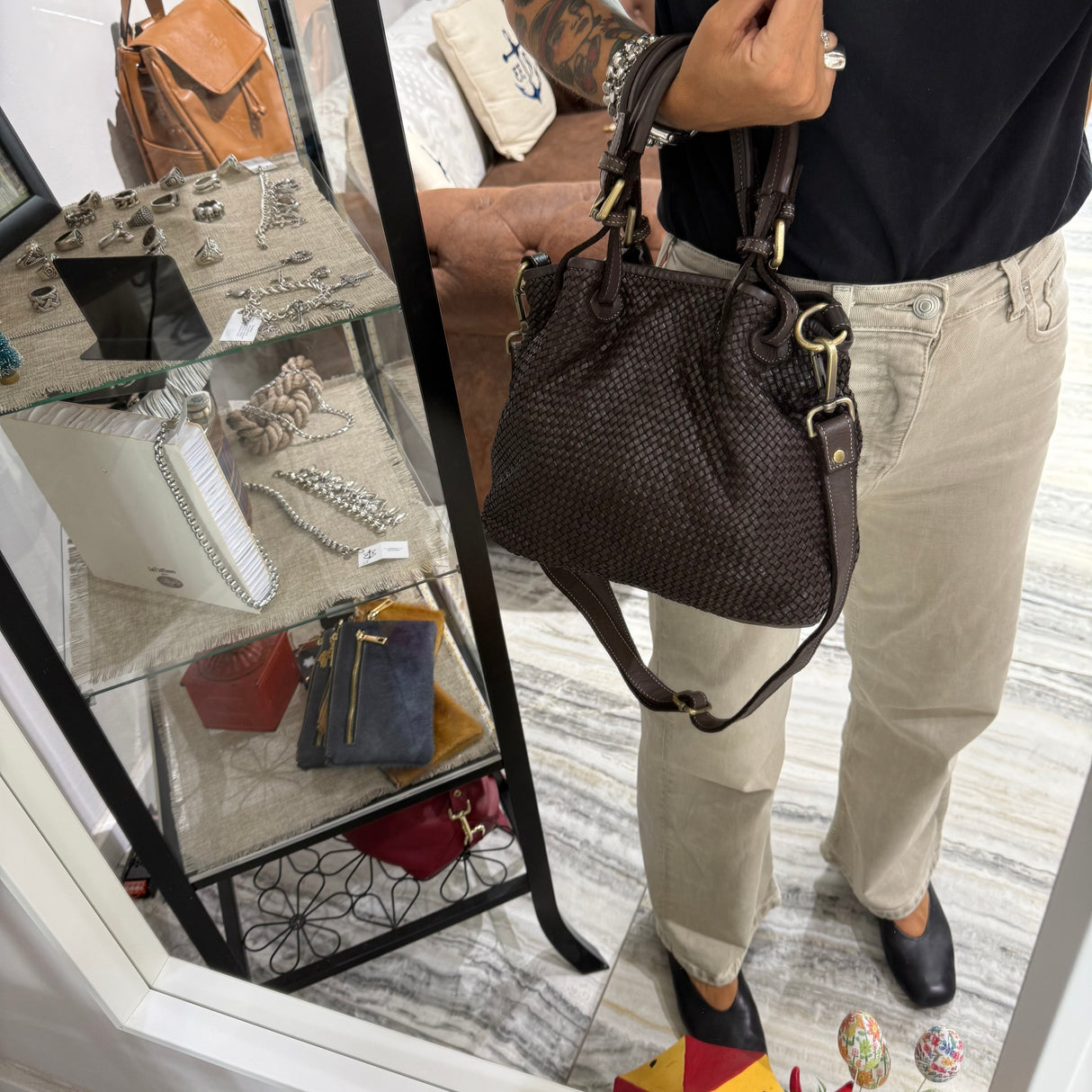 Borsa Rachele Small Testa di Moro