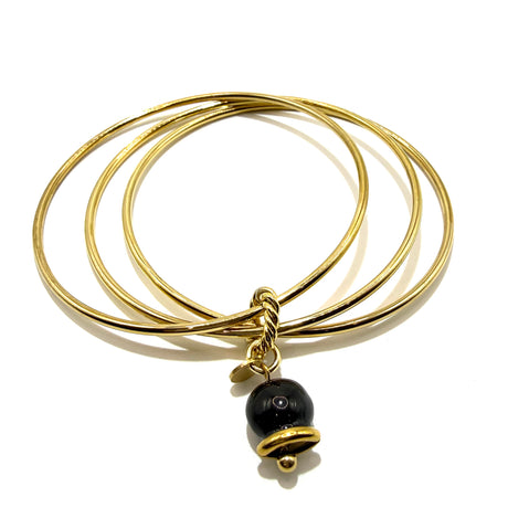 Bracciale rigido 3 fili Campanella