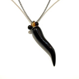 Collana Lucky Corno Nero