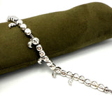 Bracciale pepite Cubo e Lune Argento925