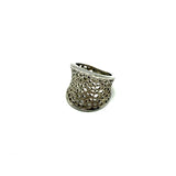 Anello Fascia Etrusca traforata Argento925