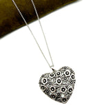 Collana Cuore e fiori