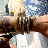 Bracciale Tubogas acciaio 0,8 mm Dorato