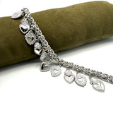 Bracciale Bizantina Cuori Sacri acciaio inossidabile