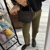 Borsa cestino Hermione small Testa di Moro