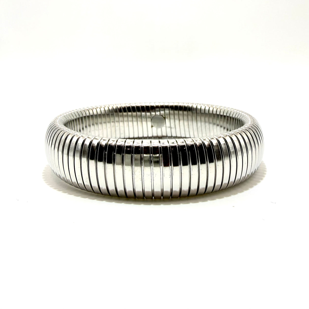 Bracciale Tubogas acciaio Silver 1.6 cm