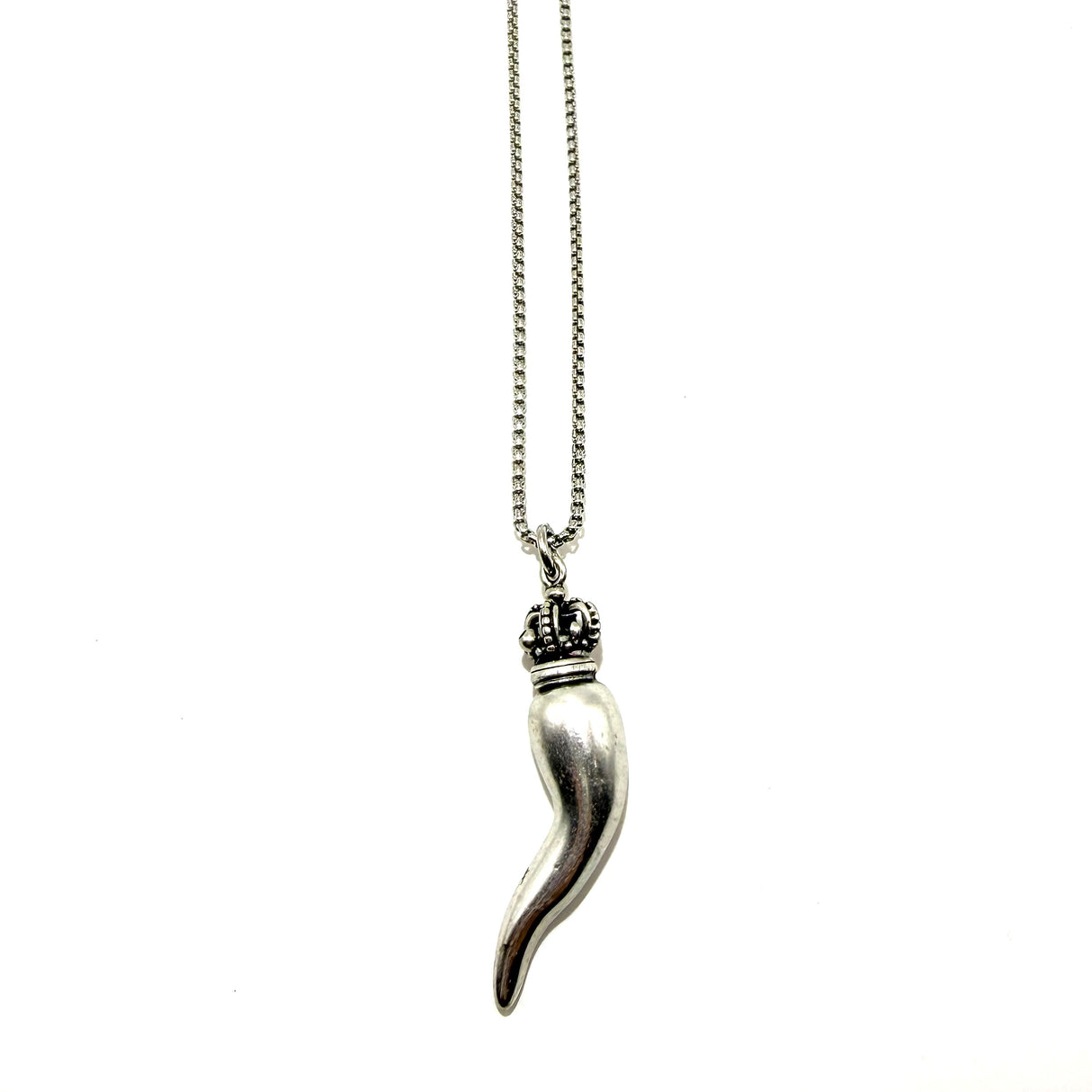Collana Corno con Corona
