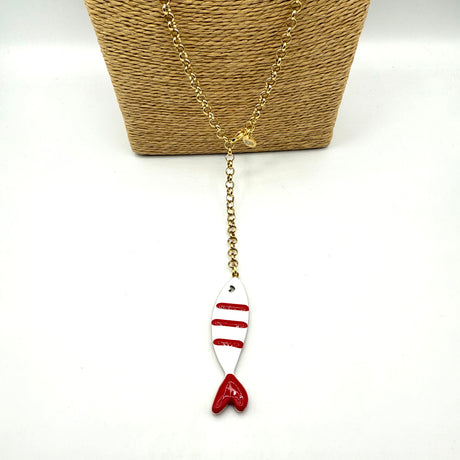 Collana Sardina  Acciaio inossidabile