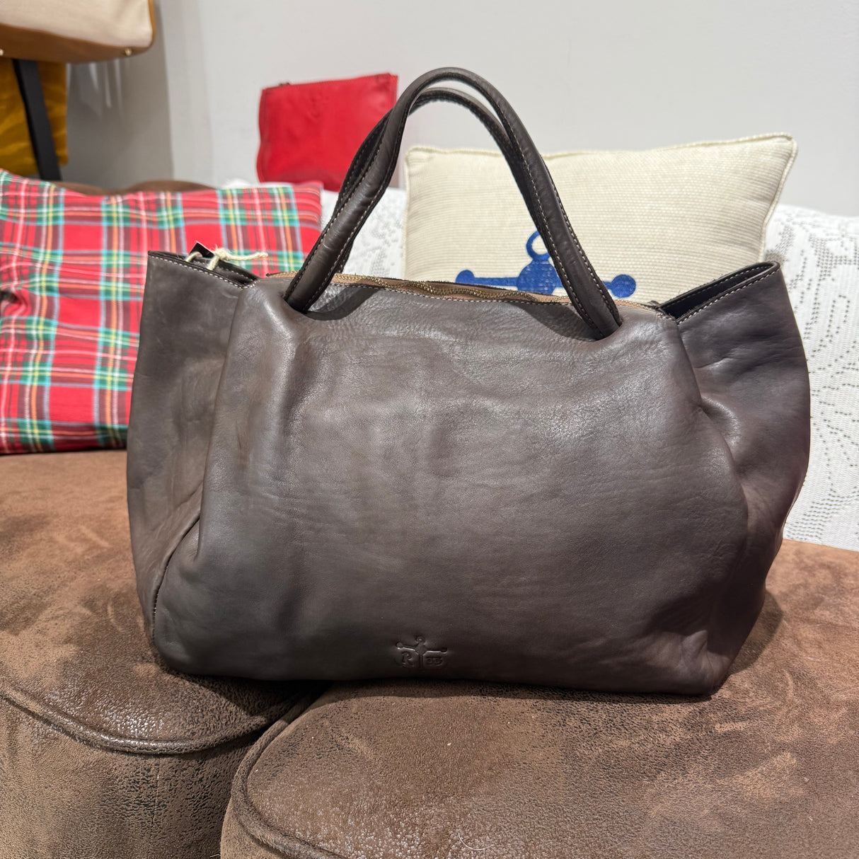 Borsa Shopper Ron Testa di moro