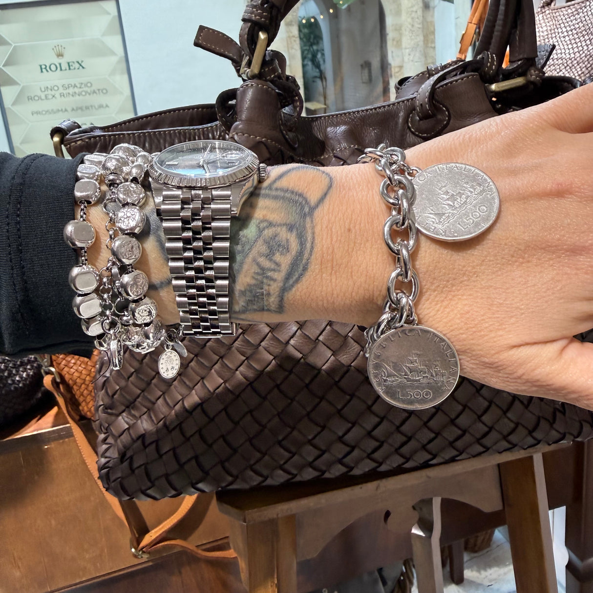 Bracciale Monete 500 Lire