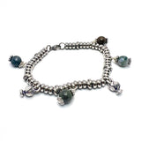 Bracciale Rainbow pumino Diaspro Verde