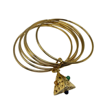 Bracciale 6 fili Lanterna Piramide