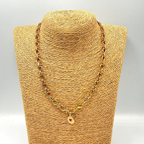 Collana CITY GIRL acciaio inossidabile Gold