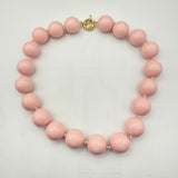 Collana sfere in Resina Pink Babol