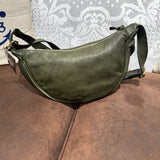 Borsa Marsupio Mezzaluna Verde Militare